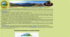 Desktop Screenshot of bieszczady-przewodnicy.pl